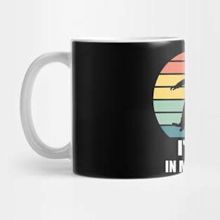 Retro I'll Be In My Office skateboarding Mug